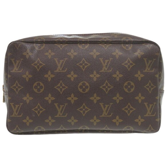 LOUIS VUITTON Authentic Brown Monogram Pouch